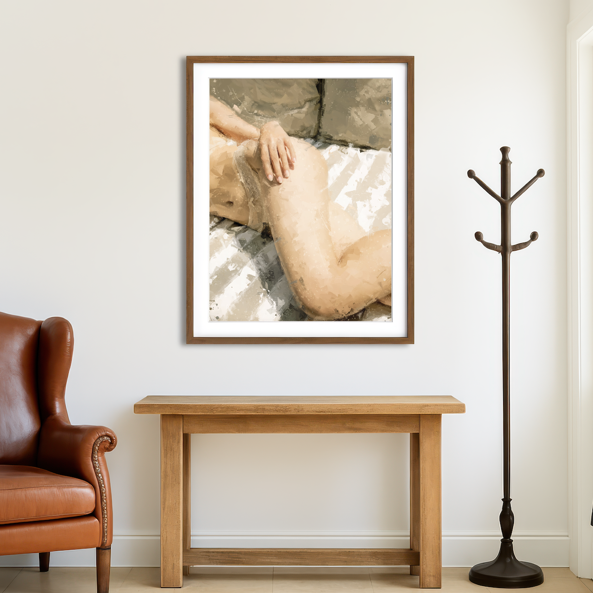 AUTO-MOCKUP ROOM | Sunbather Wall Art