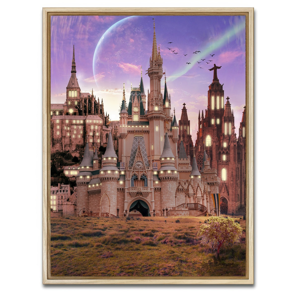 AUTO-MOCKUP WHITE | Sunda Empire | 1 Piece | Natural Framed Canvas | group=3x4