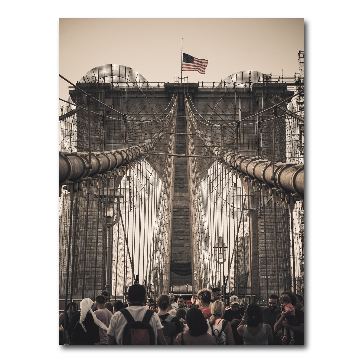 AUTO-MOCKUP WHITE | Sunday in Brooklyn | 1 Piece | Gallery Wrap Canvas | group=3x4