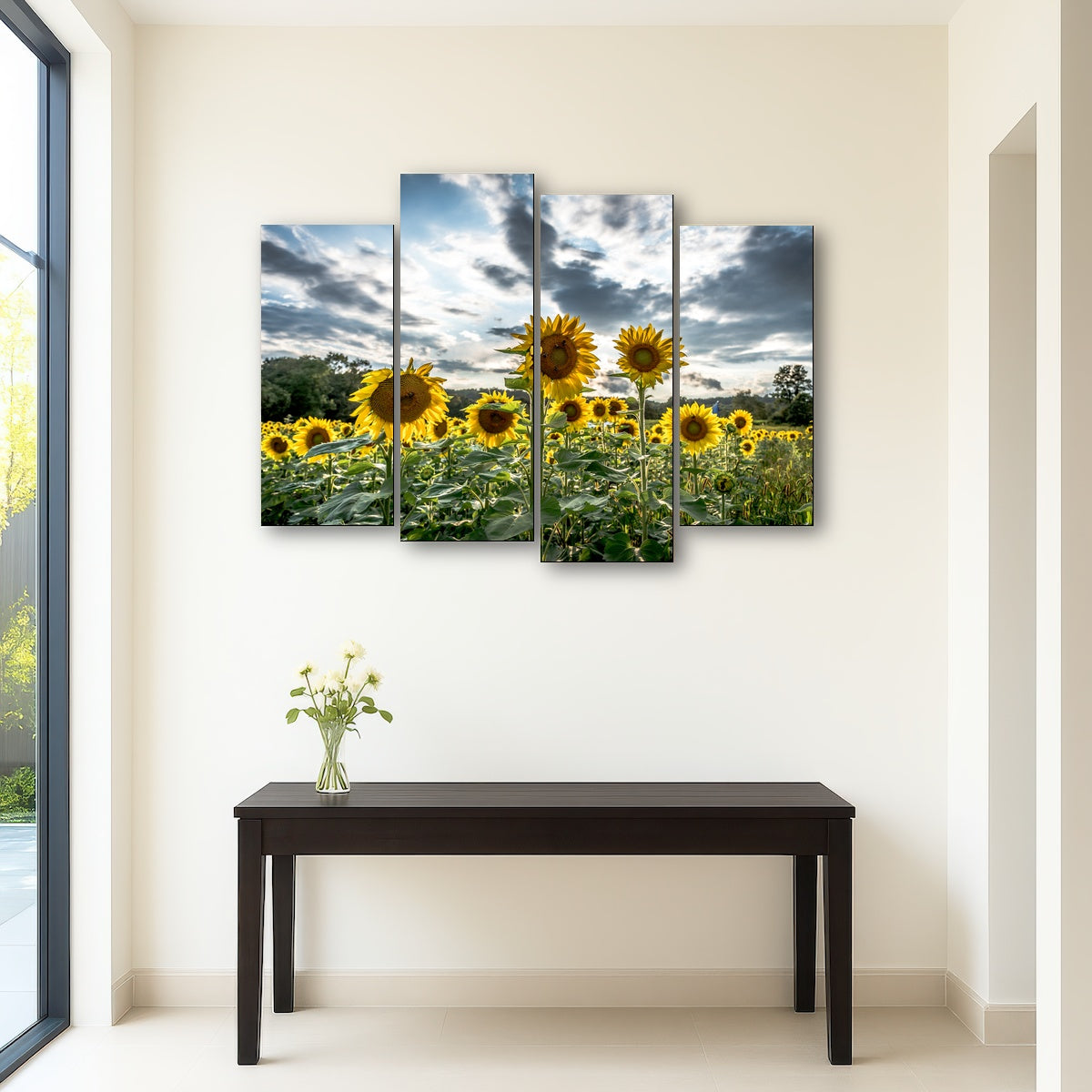 AUTO-MOCKUP ROOM | Sunflowers