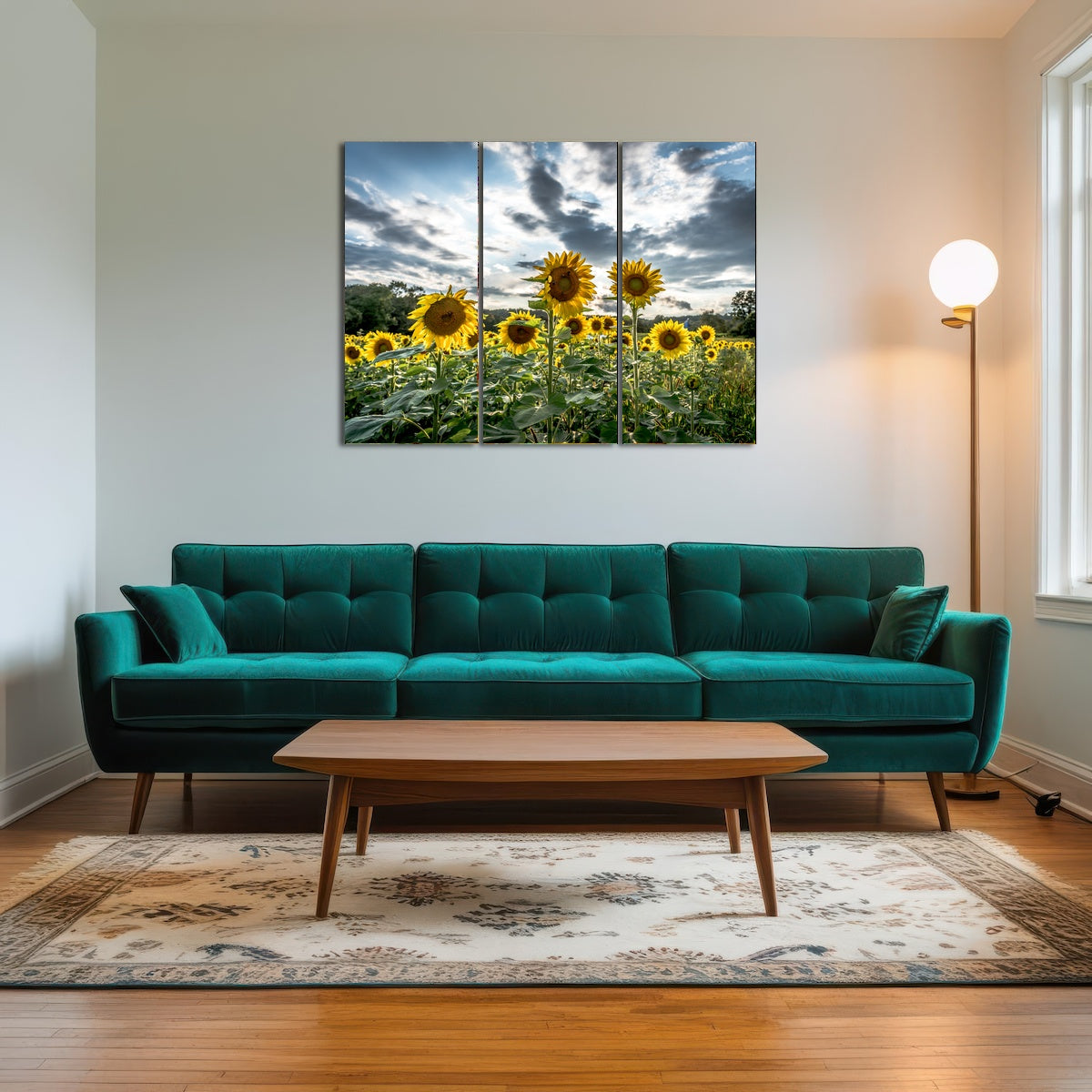 AUTO-MOCKUP ROOM | Sunflowers