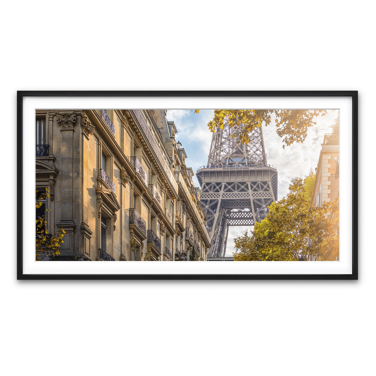 Framed Print 2x1 Black