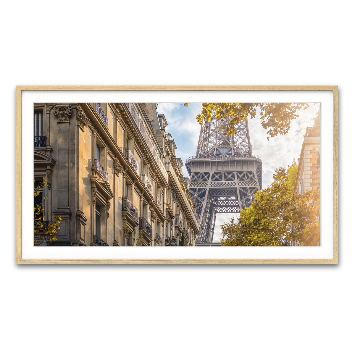 Framed Print 2x1 Natural