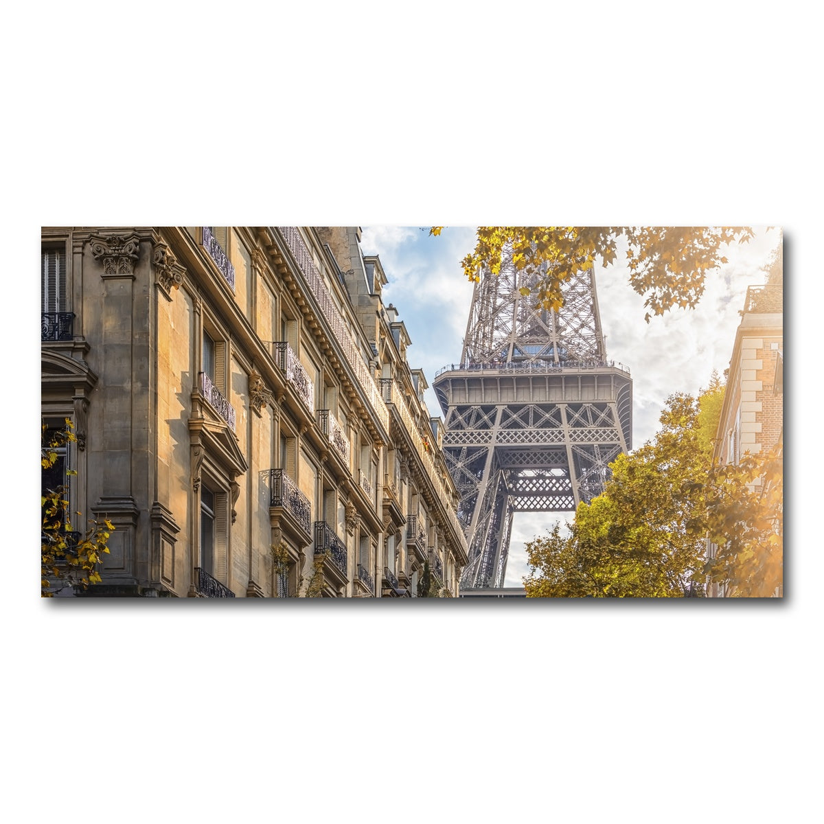 AUTO-MOCKUP WHITE | Sunlight In Paris | 1 Piece | Gallery Wrap Canvas | group=2x1
