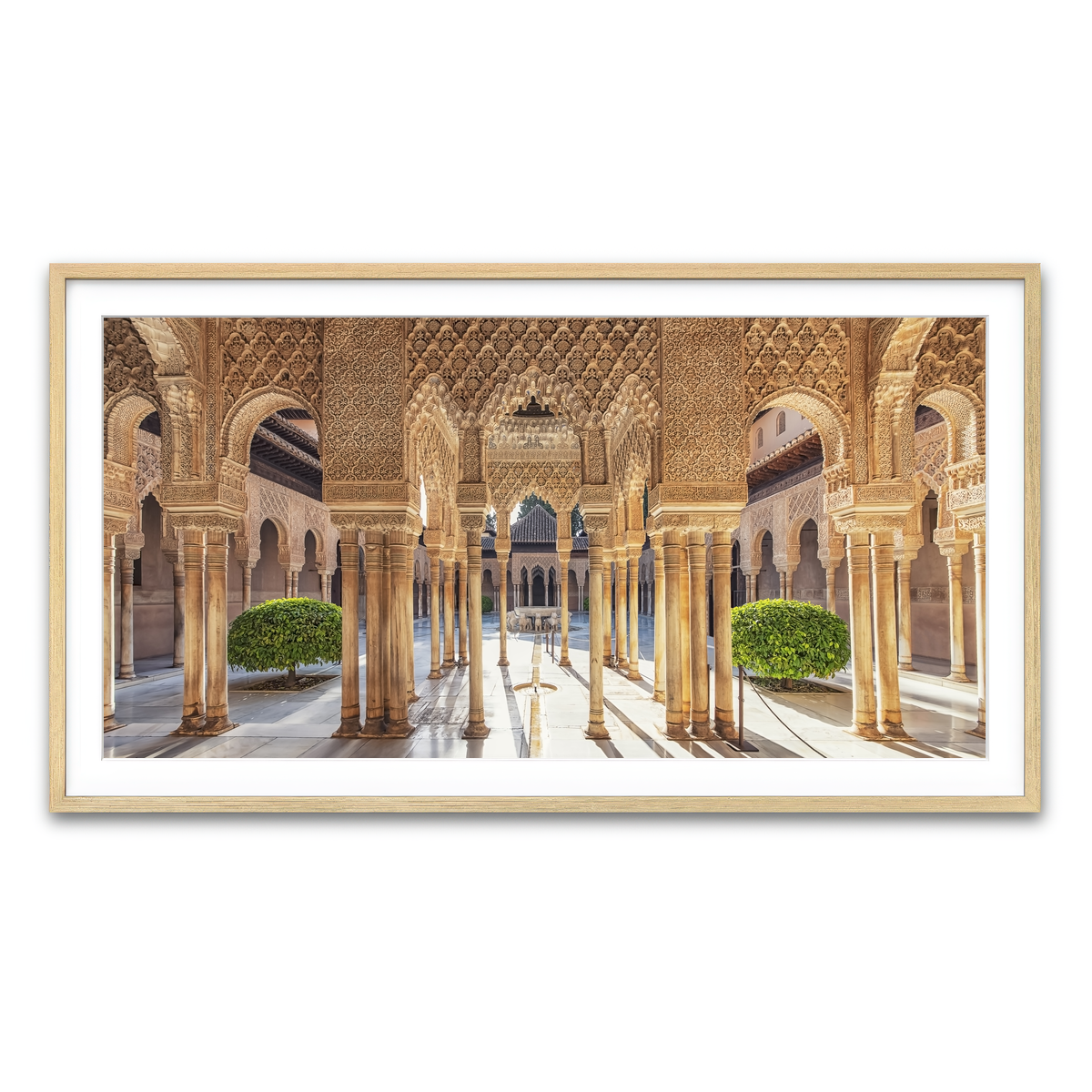 Framed Print 2x1 Natural