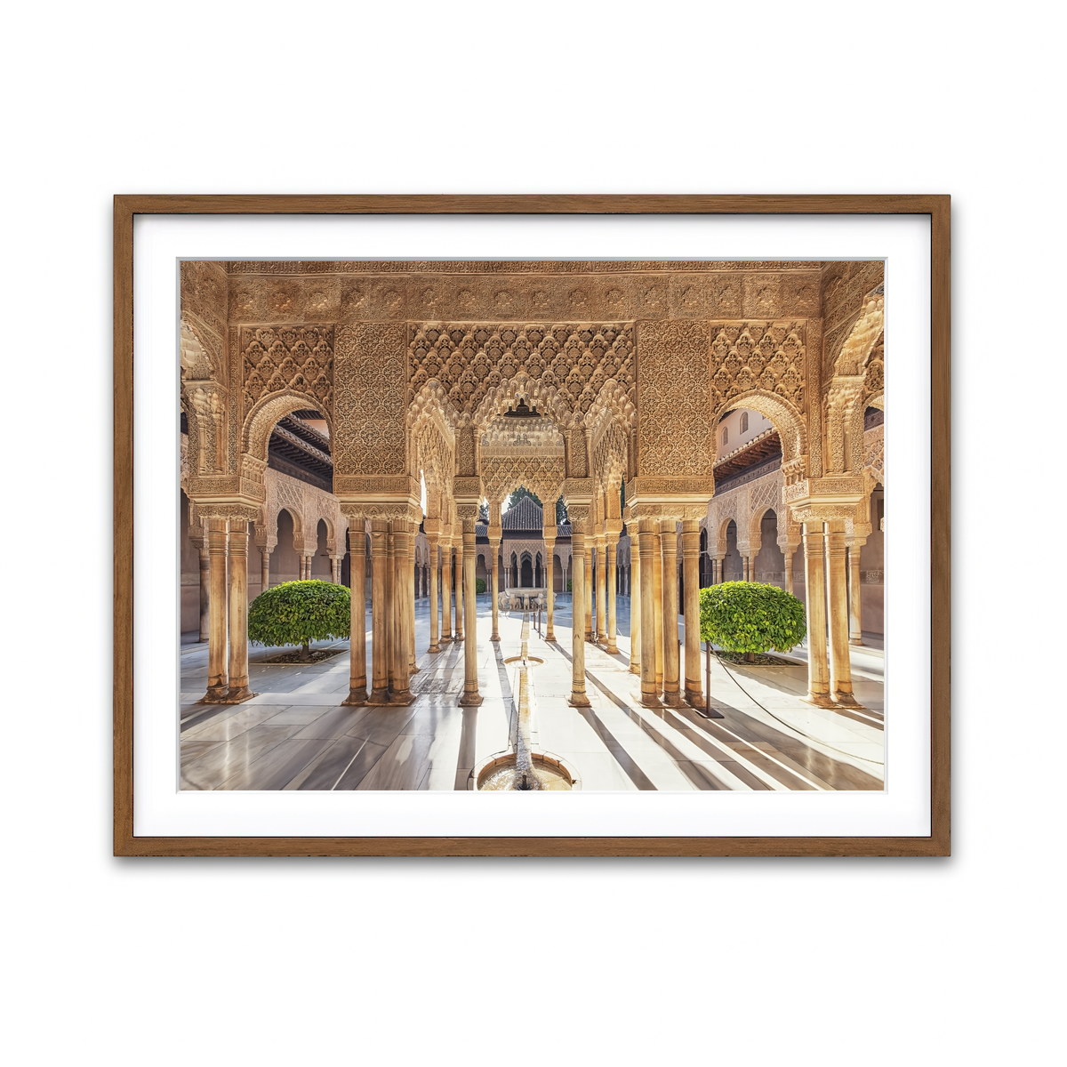 Framed Print 4x3 Walnut