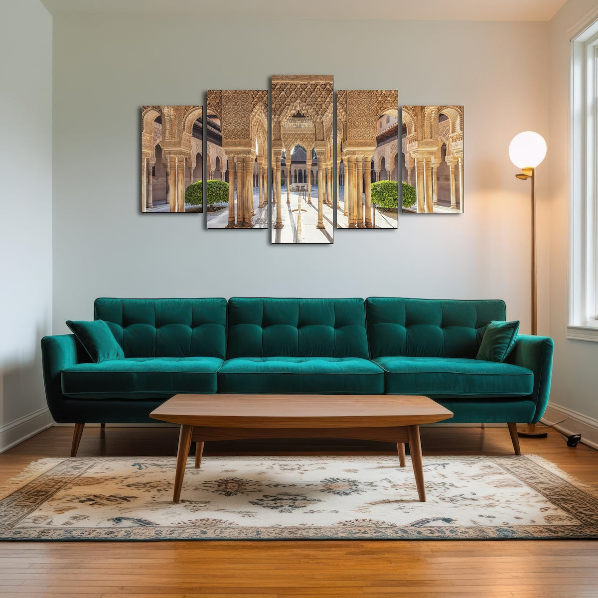 AUTO-MOCKUP ROOM | Sunlight In The Alhambra