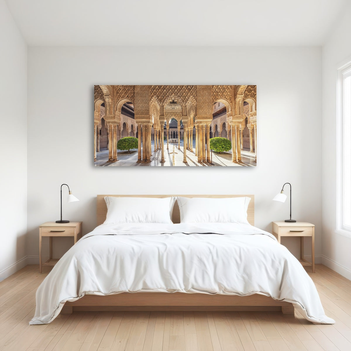 AUTO-MOCKUP ROOM | Sunlight In The Alhambra