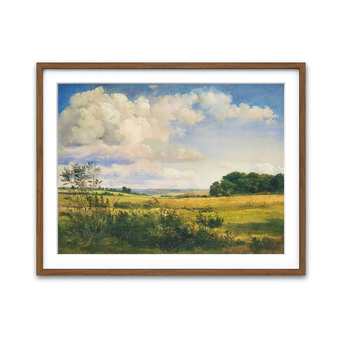 Framed Print 4x3 Walnut