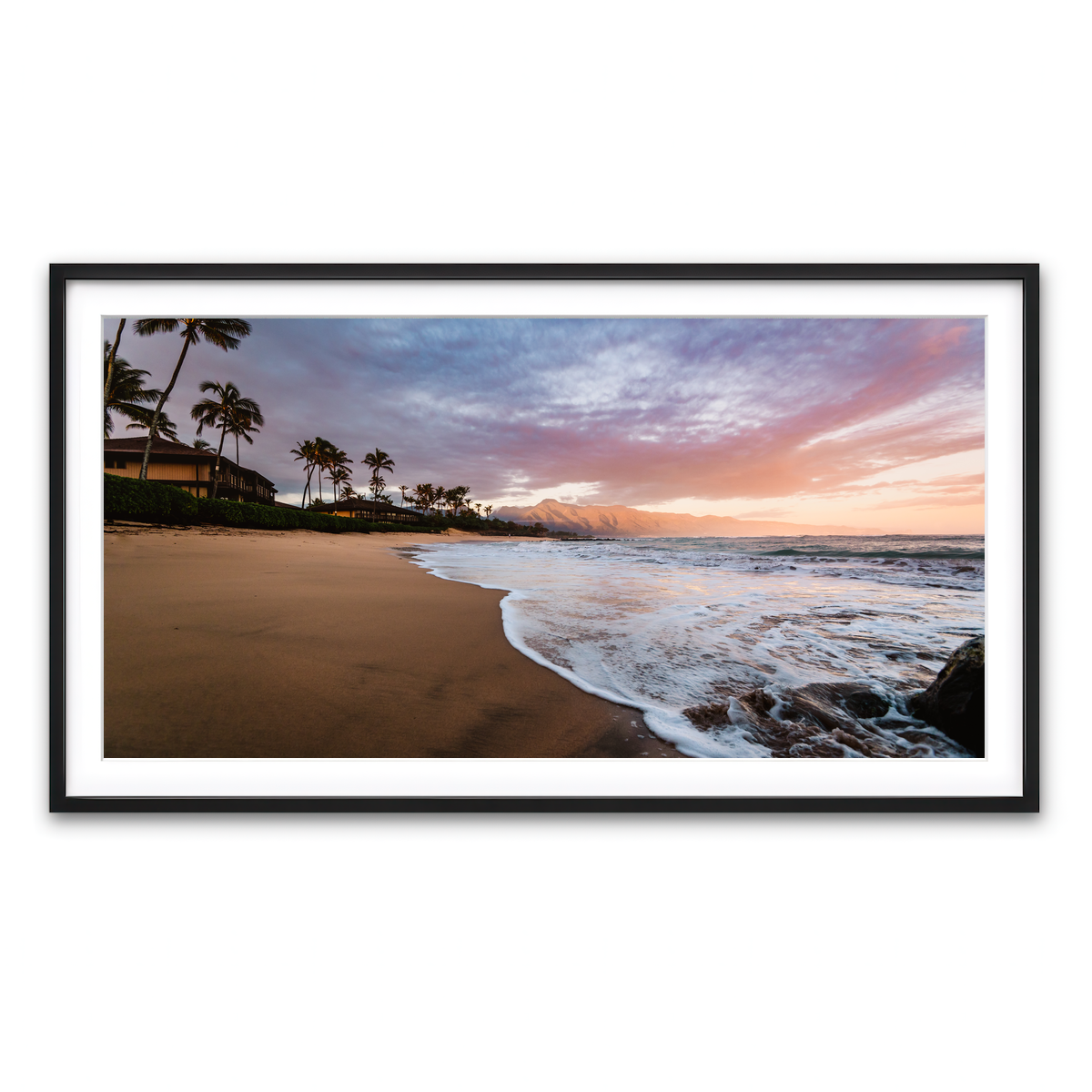 Framed Print 2x1 Black