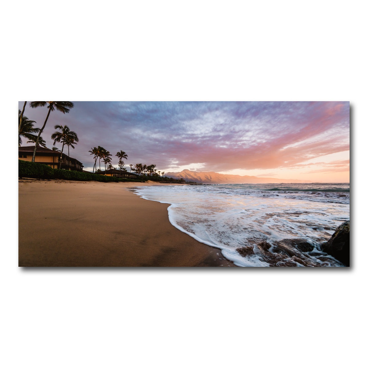 AUTO-MOCKUP WHITE | Sunrise Beach | 1 Piece | Gallery Wrap Canvas | group=2x1