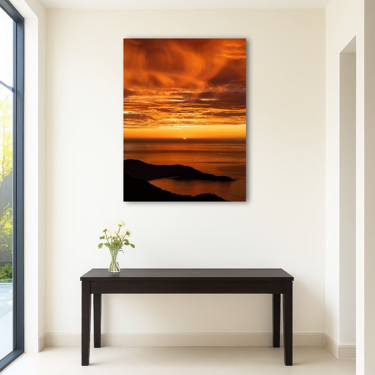 AUTO-MOCKUP ROOM | Sunrise at Ilha Grande Brazil