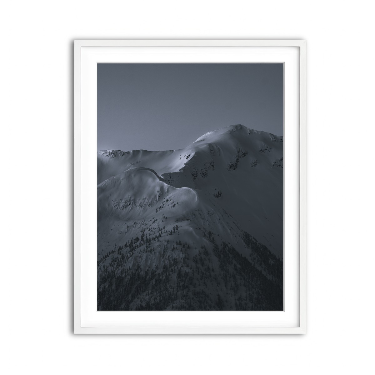 Framed Print 3x4 White