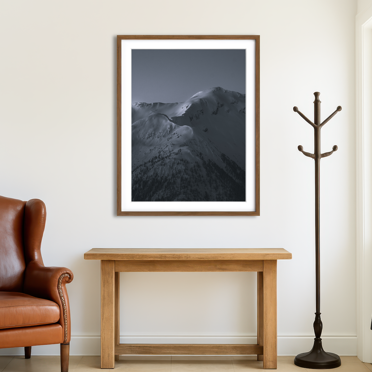 AUTO-MOCKUP ROOM | Sunrise in Shames Wall Art