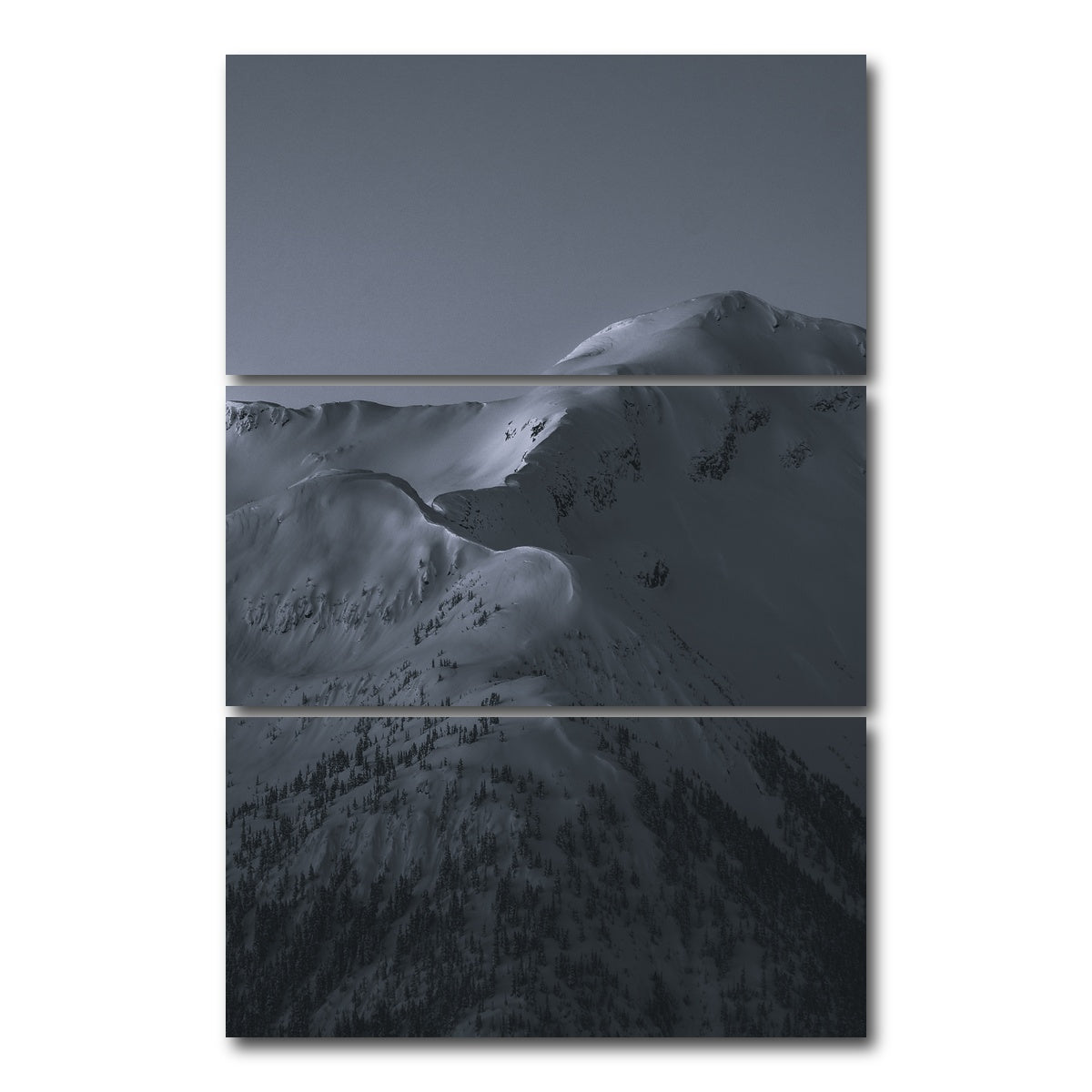 AUTO-MOCKUP WHITE | Sunrise in Shames | 3 Piece | Gallery Wrap Canvas | group=12x24_stacked