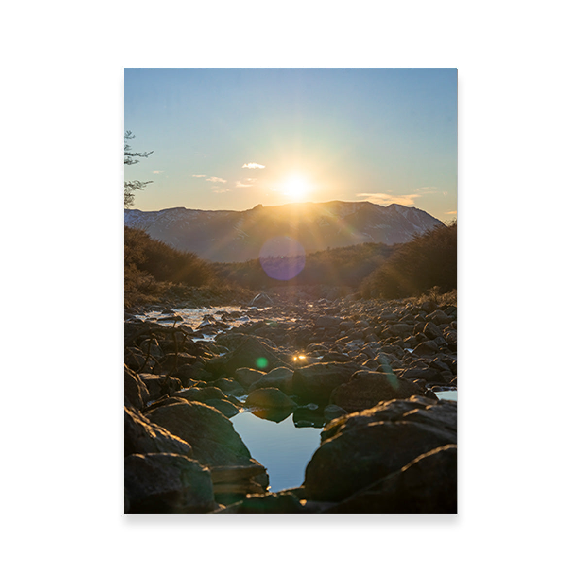 Sunrise over Fitz Roy River Wall Art