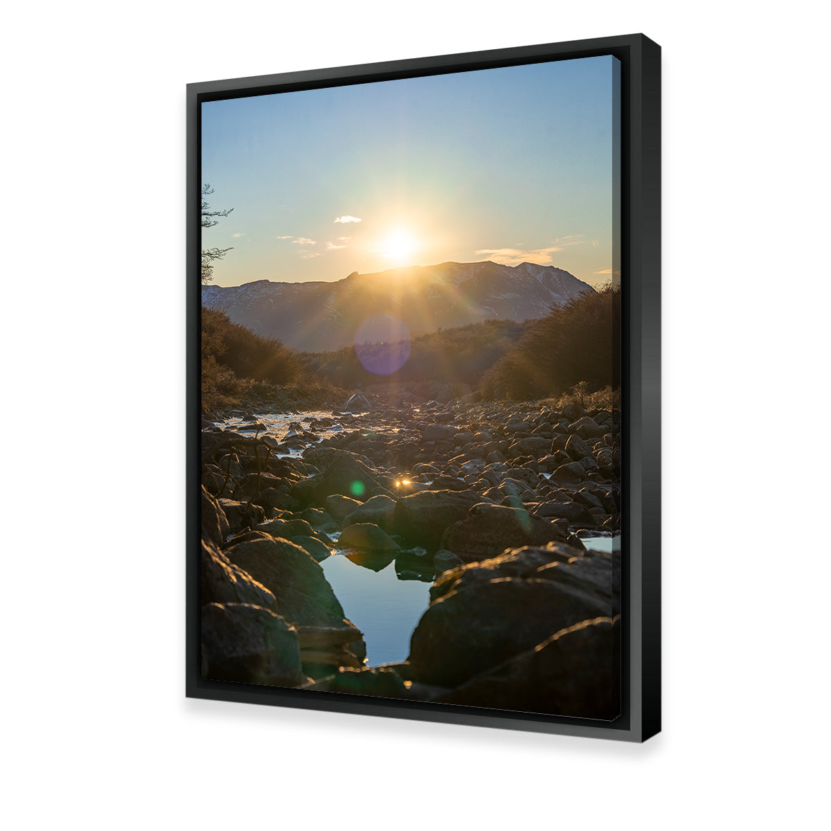 Sunrise over Fitz Roy River Wall Art