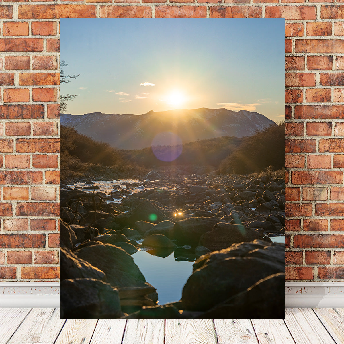Sunrise over Fitz Roy River Wall Art