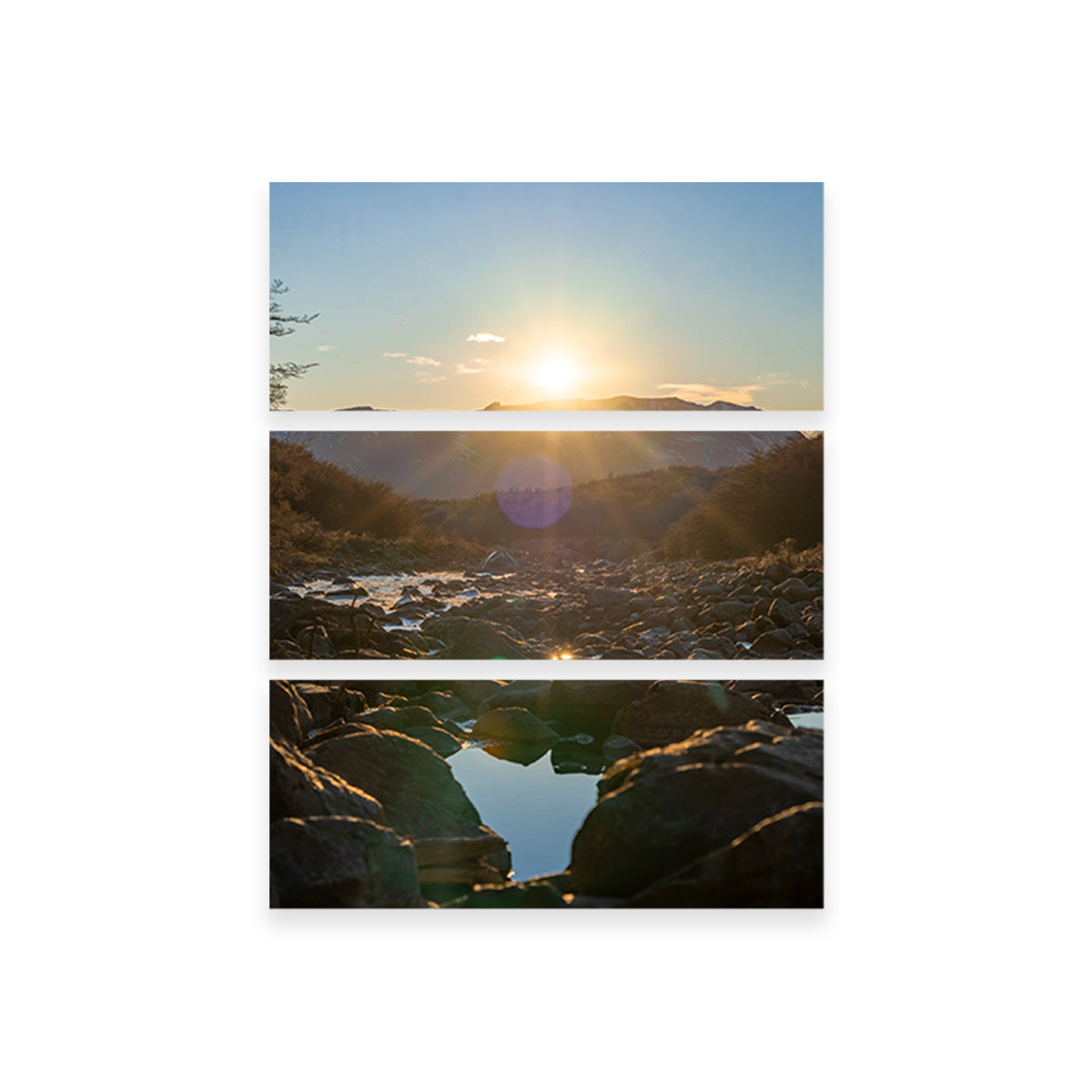 Sunrise over Fitz Roy River Wall Art