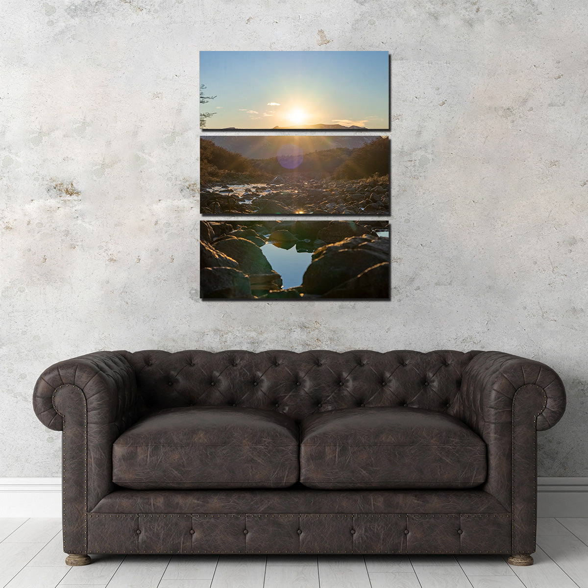 Sunrise over Fitz Roy River Wall Art