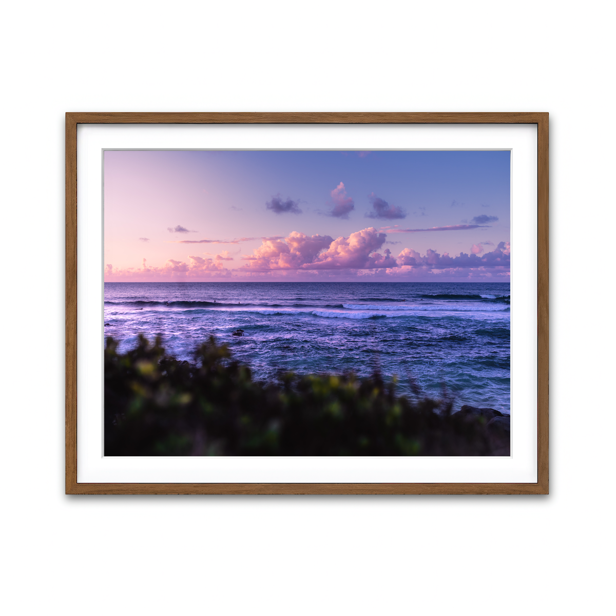 Framed Print 4x3 Walnut