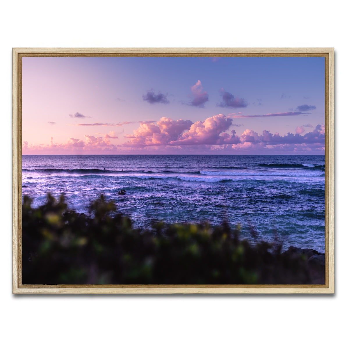 AUTO-MOCKUP WHITE | Sunset Dream | 1 Piece | Natural Framed Canvas | group=4x3