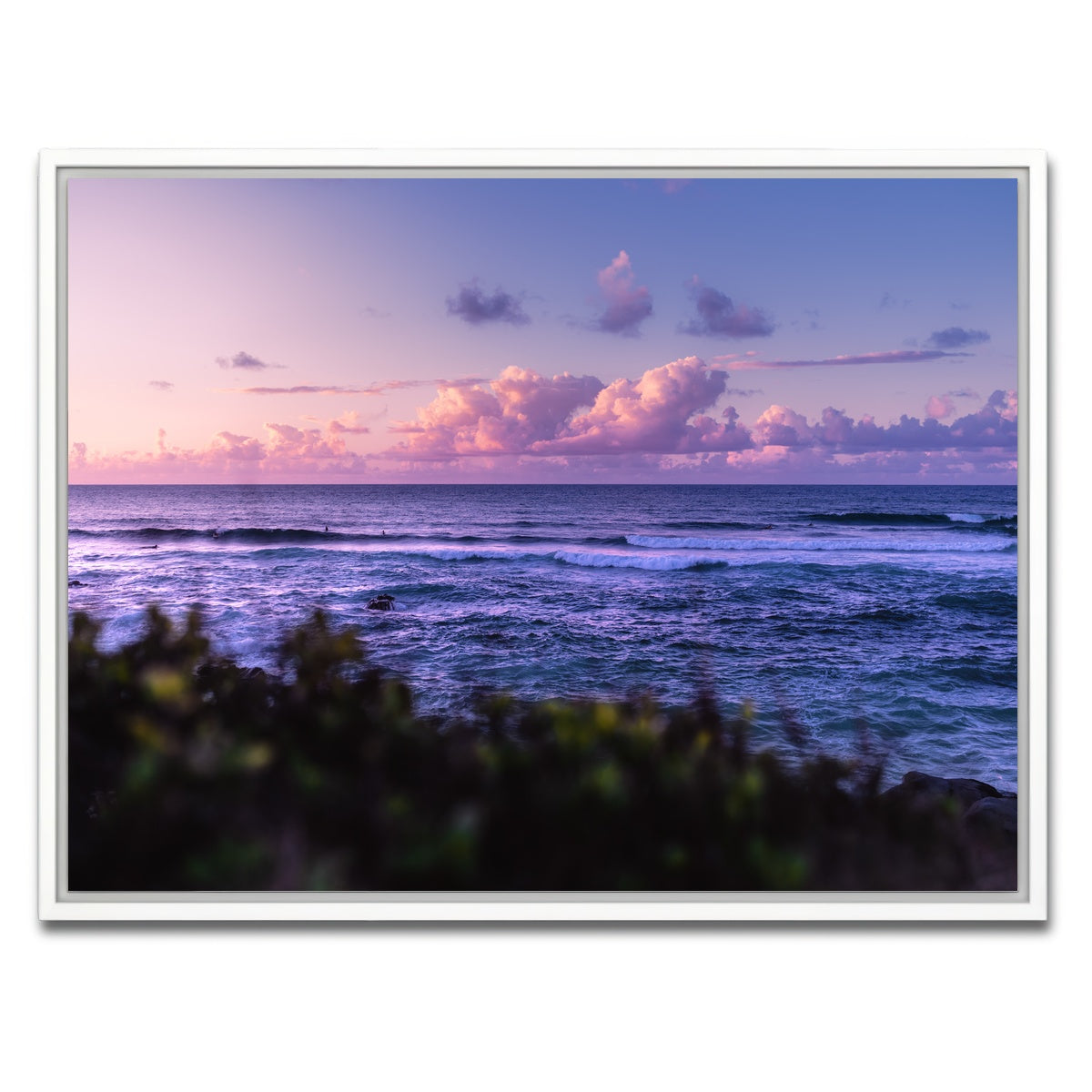 AUTO-MOCKUP WHITE | Sunset Dream | 1 Piece | White Framed Canvas | group=4x3