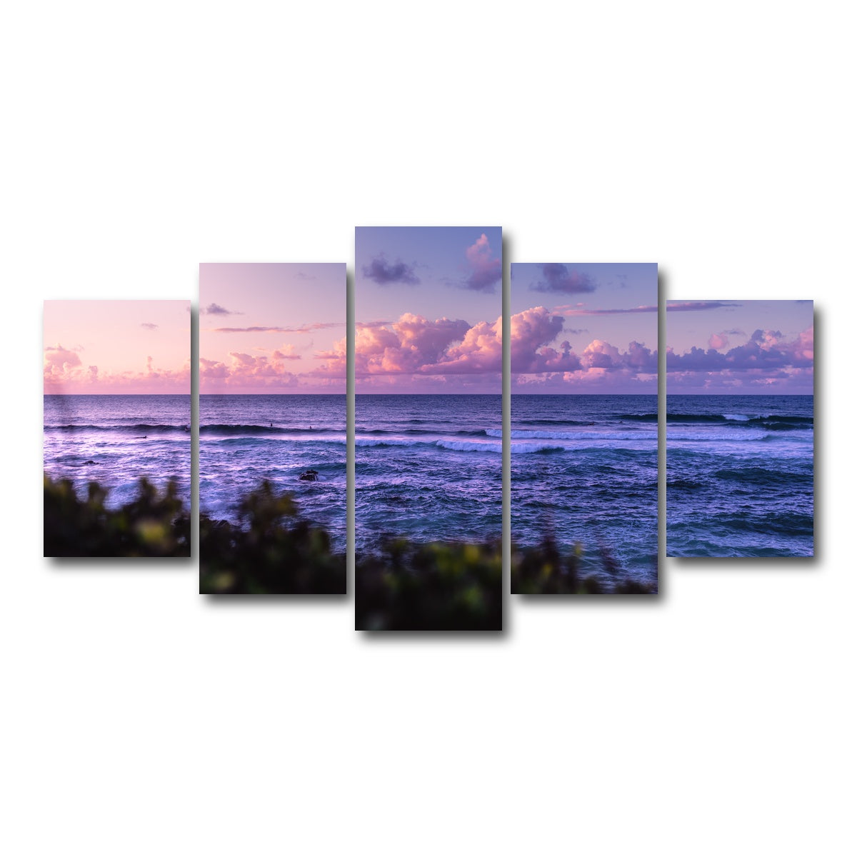 AUTO-MOCKUP WHITE | Sunset Dream | 5 Piece | Gallery Wrap Canvas | group=5_normal