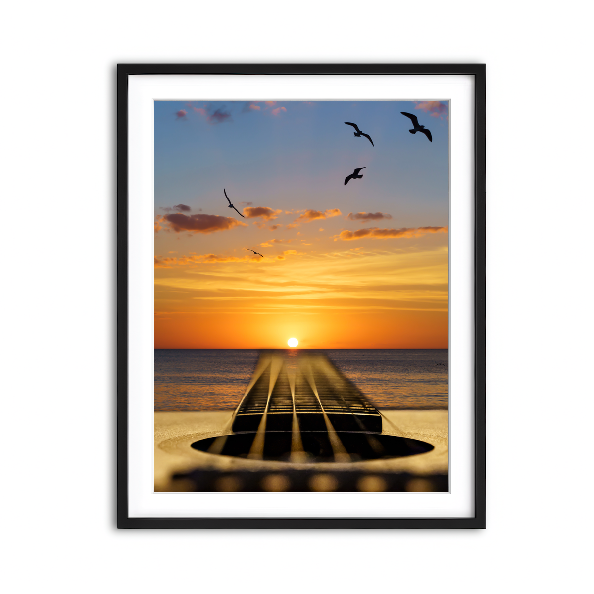 Framed Print 3x4 Black