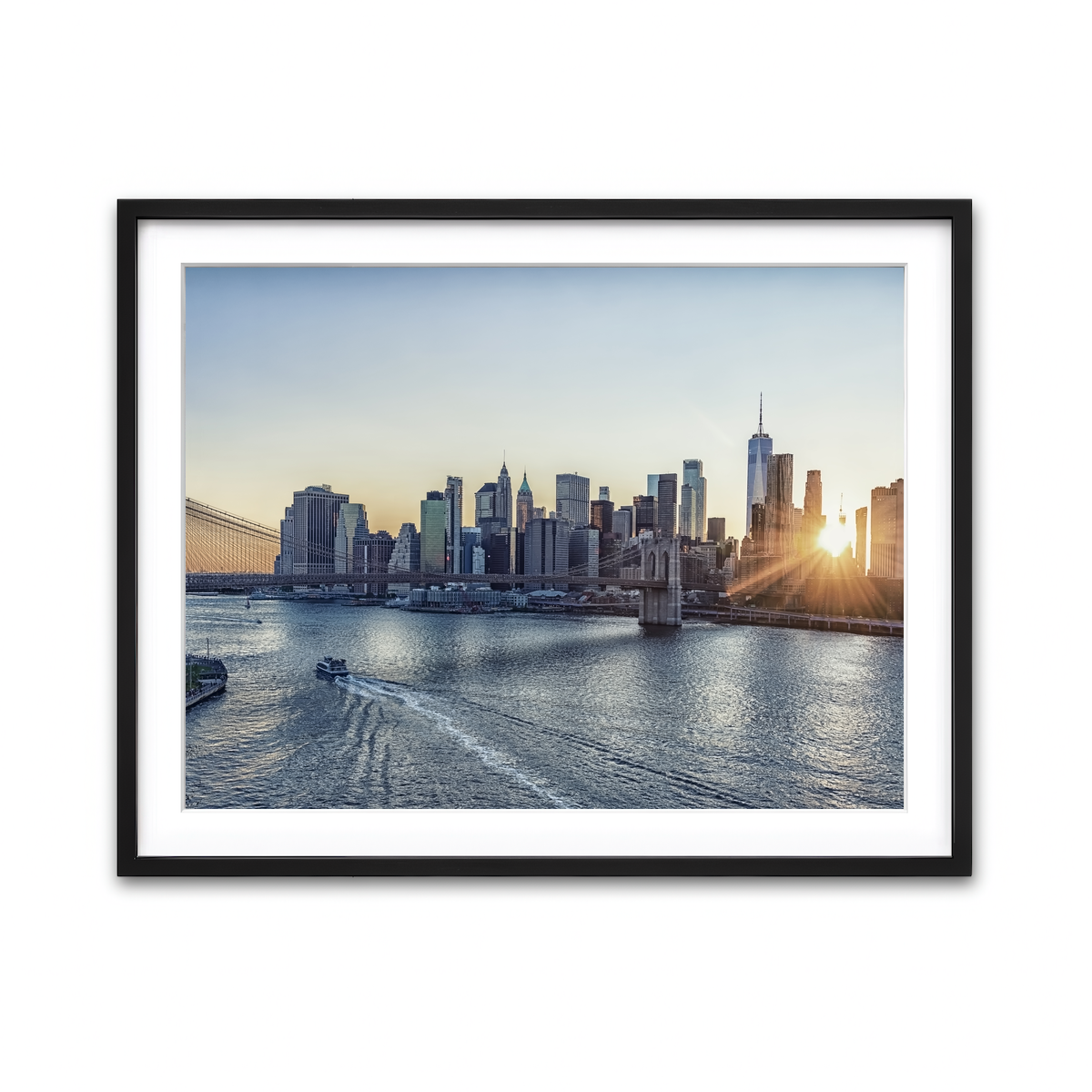 Framed Print 4x3 Black