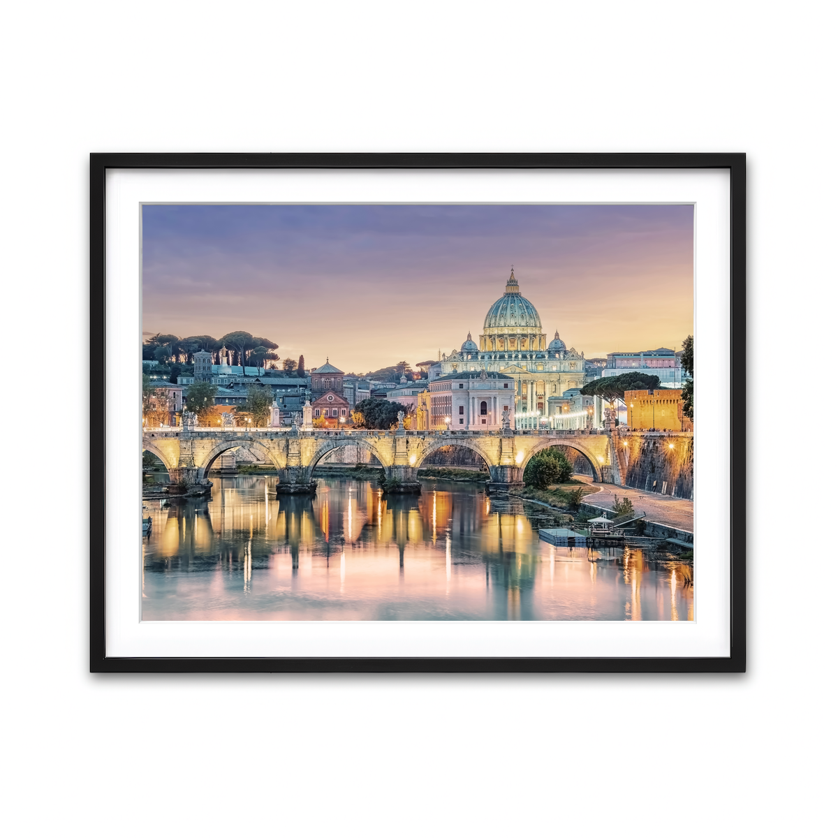 Framed Print 4x3 Black