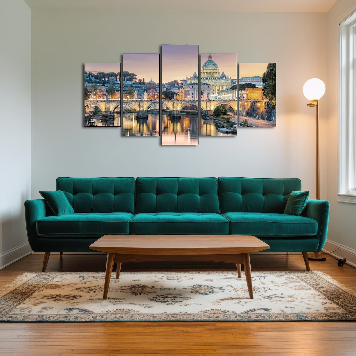 AUTO-MOCKUP ROOM | Sunset In Rome