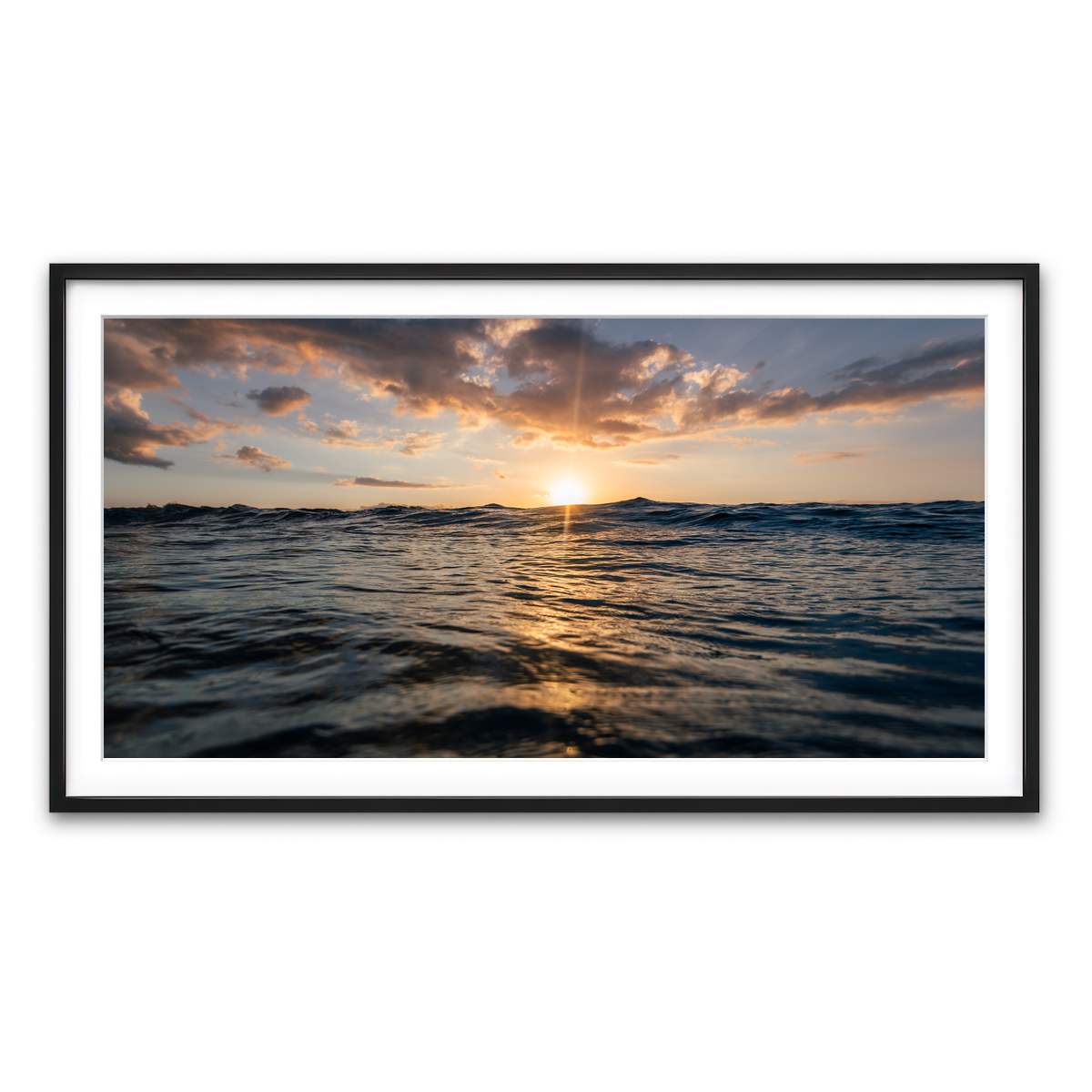 Framed Print 2x1 Black
