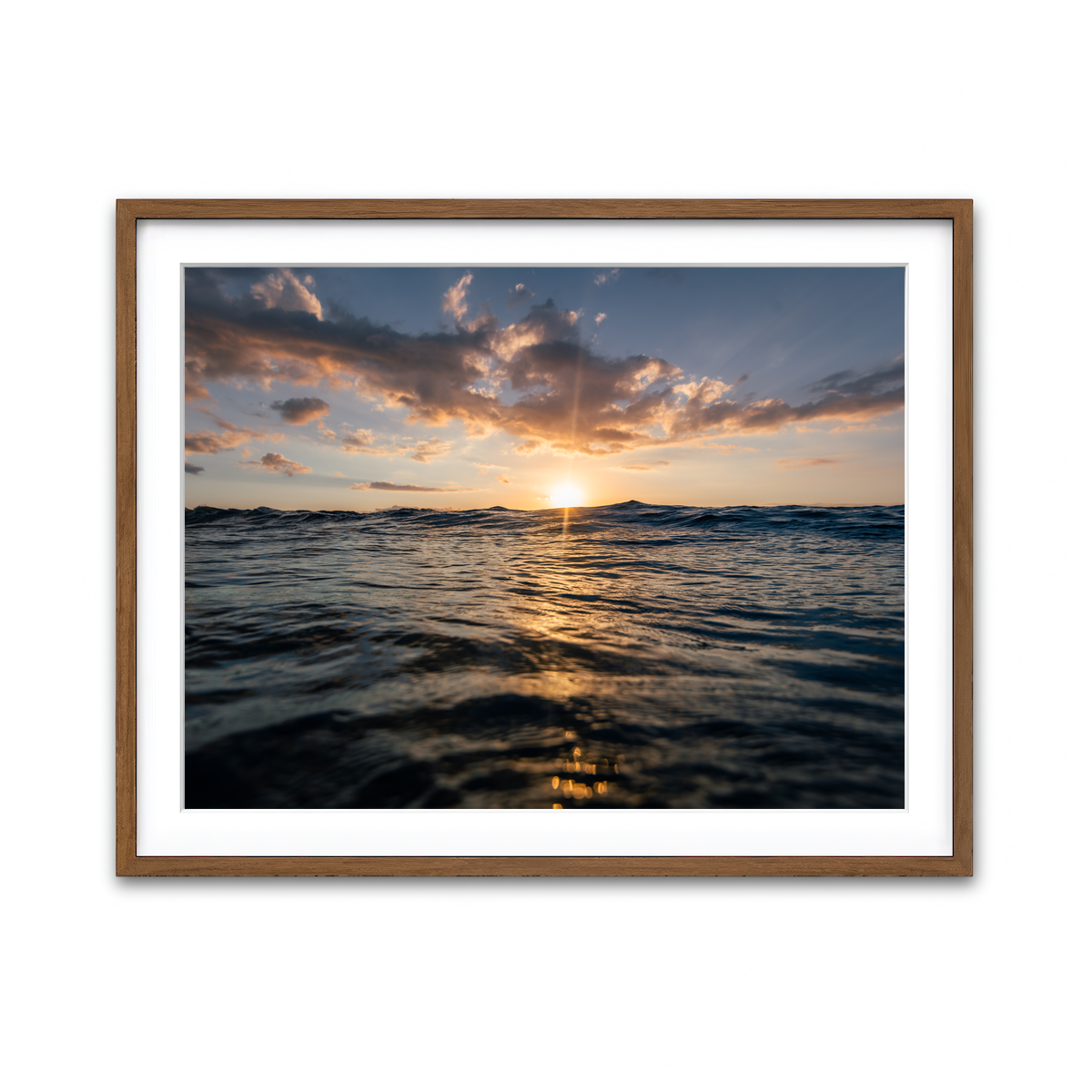 Framed Print 4x3 Walnut