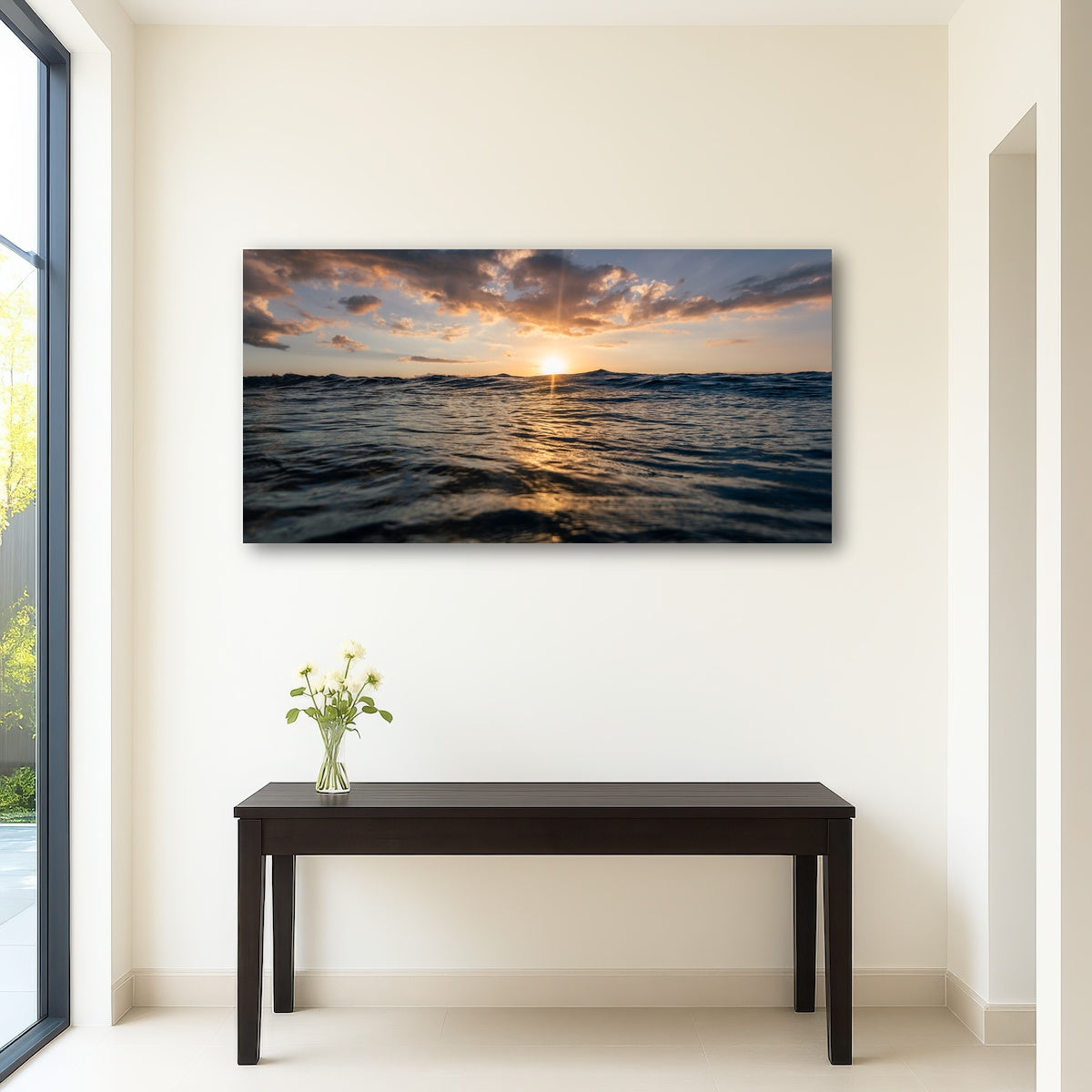 AUTO-MOCKUP ROOM | Sunset Ocean