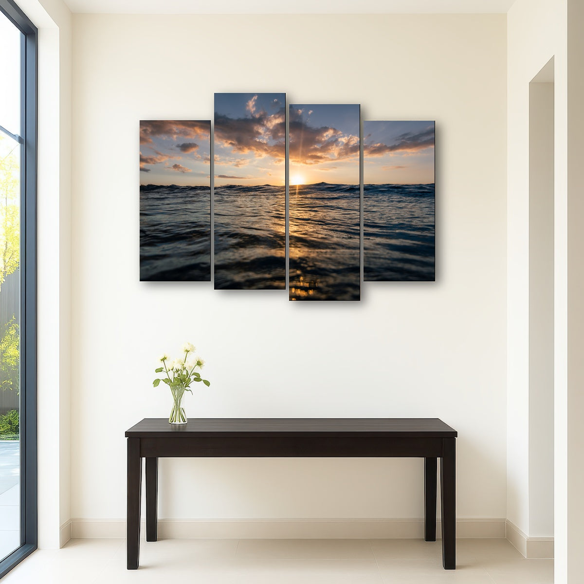 AUTO-MOCKUP ROOM | Sunset Ocean
