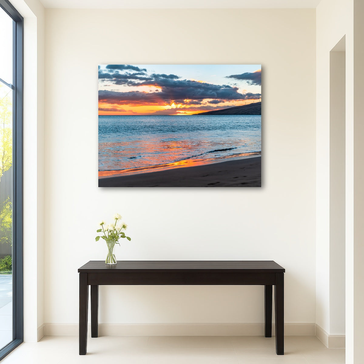 AUTO-MOCKUP ROOM | Sunset Over the Beach