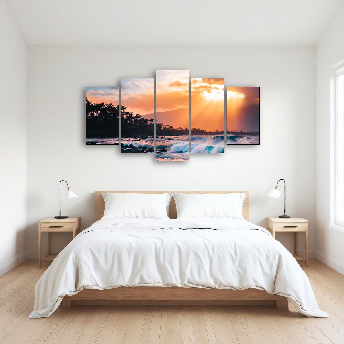 AUTO-MOCKUP ROOM | Sunset Paradise