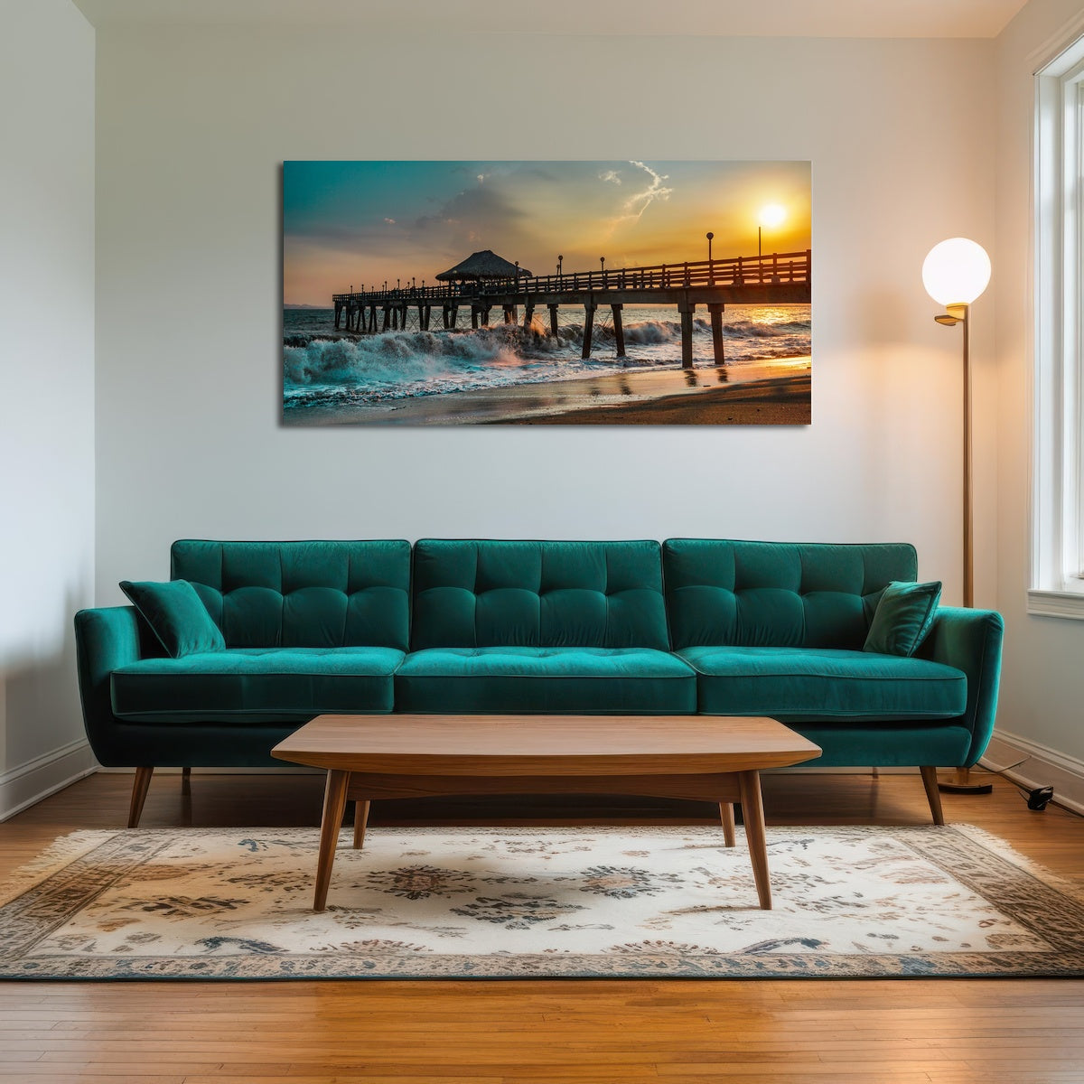AUTO-MOCKUP ROOM | Sunset Pier