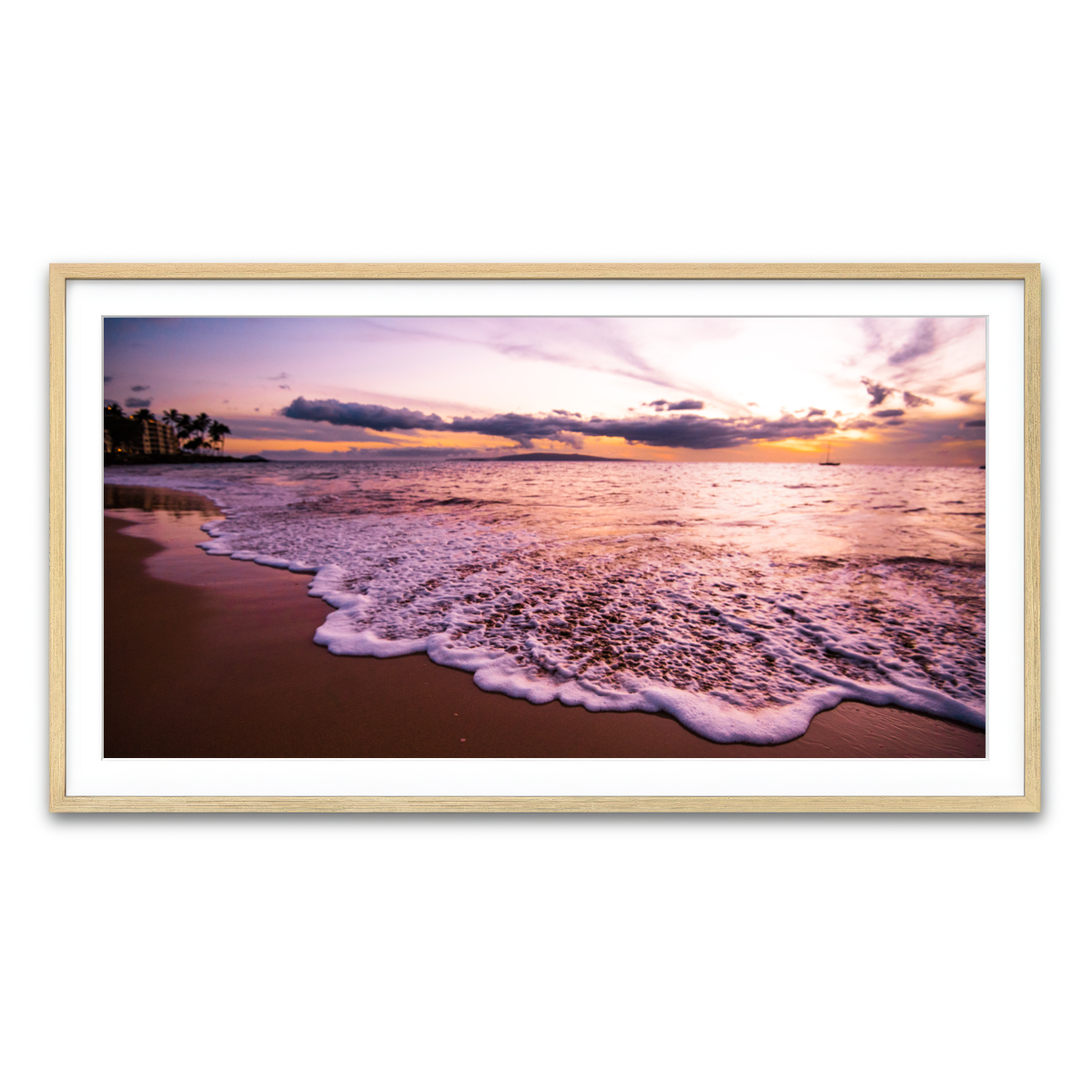 Framed Print 2x1 Natural