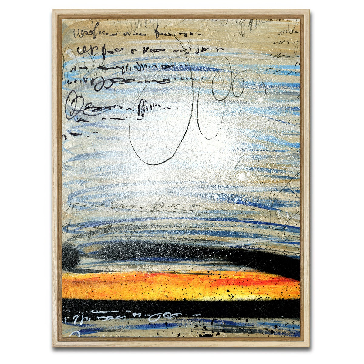 AUTO-MOCKUP WHITE | Sunset | 1 Piece | Natural Framed Canvas | group=3x4