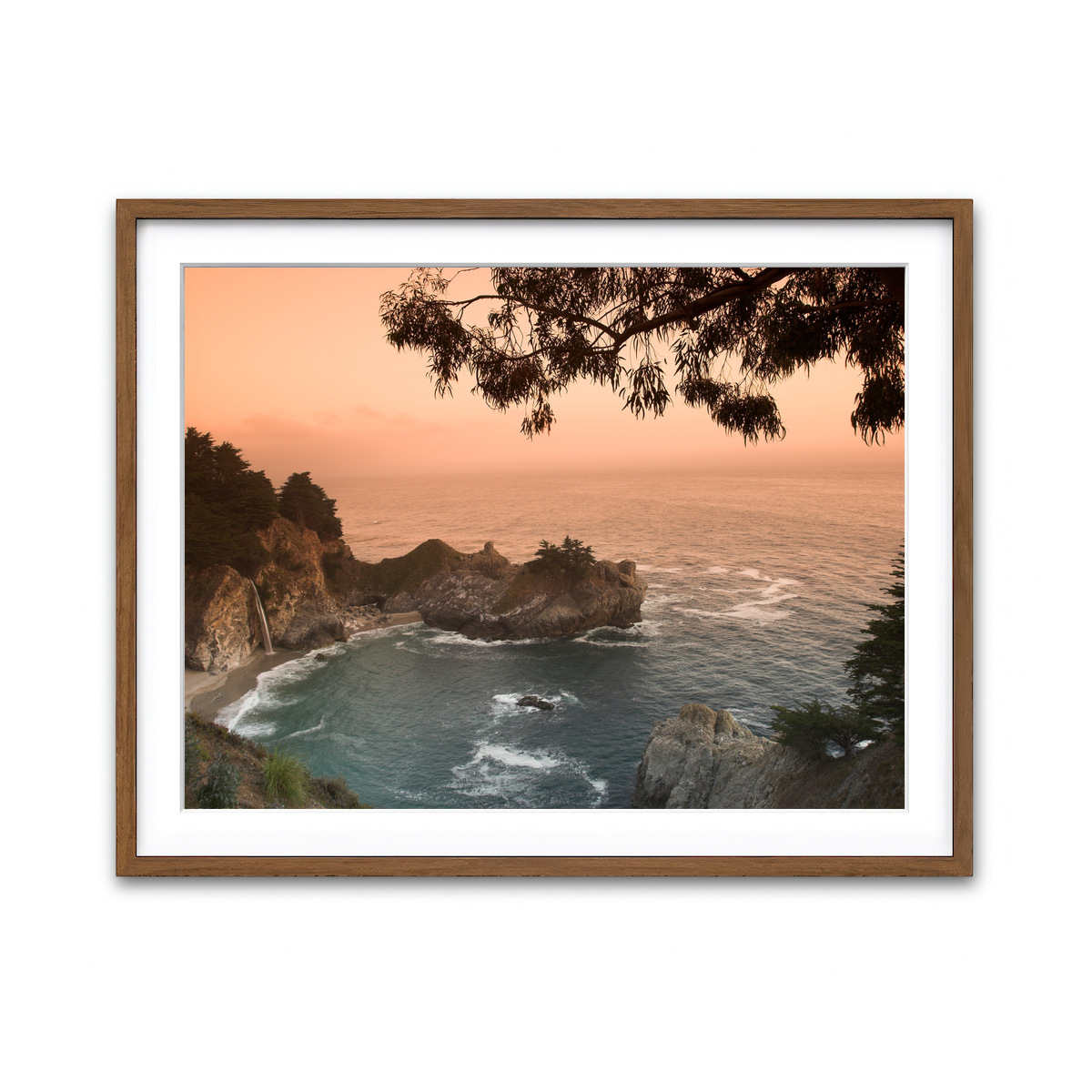 Framed Print 4x3 Walnut