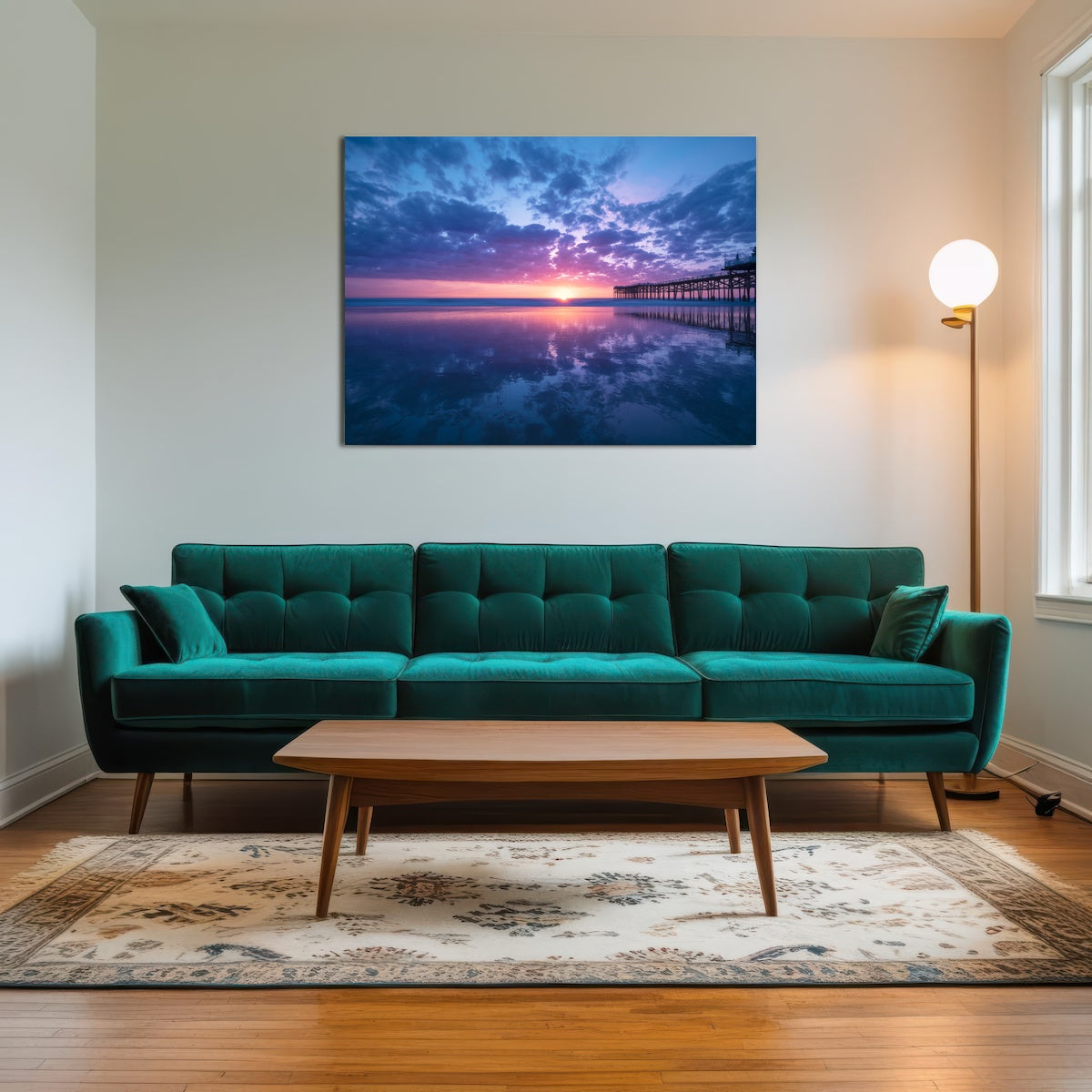 AUTO-MOCKUP ROOM | Sunset at Pacific Beach San Diego