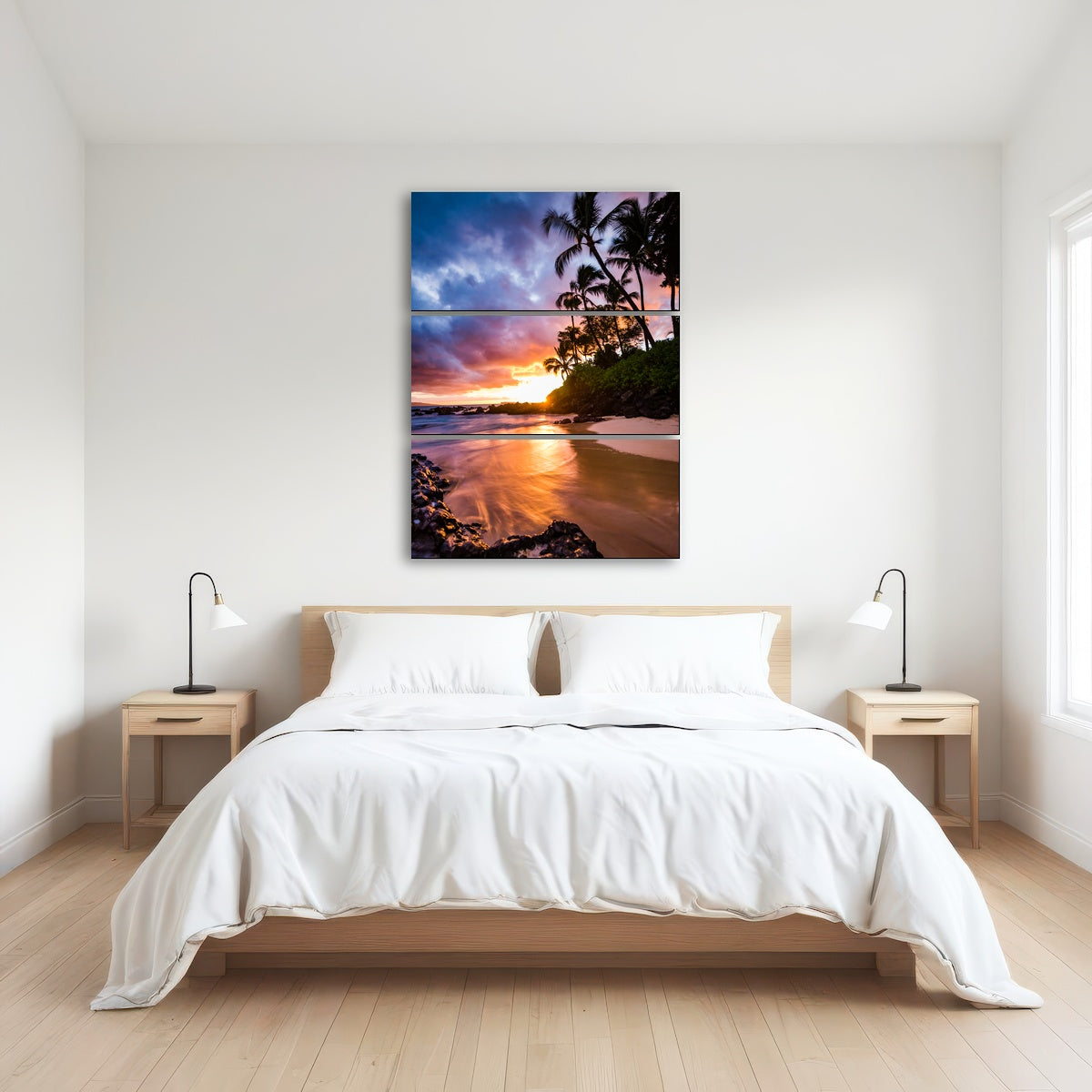 AUTO-MOCKUP ROOM | Sunset by the Beach
