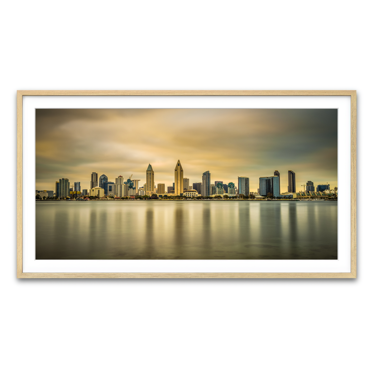 Framed Print 2x1 Natural
