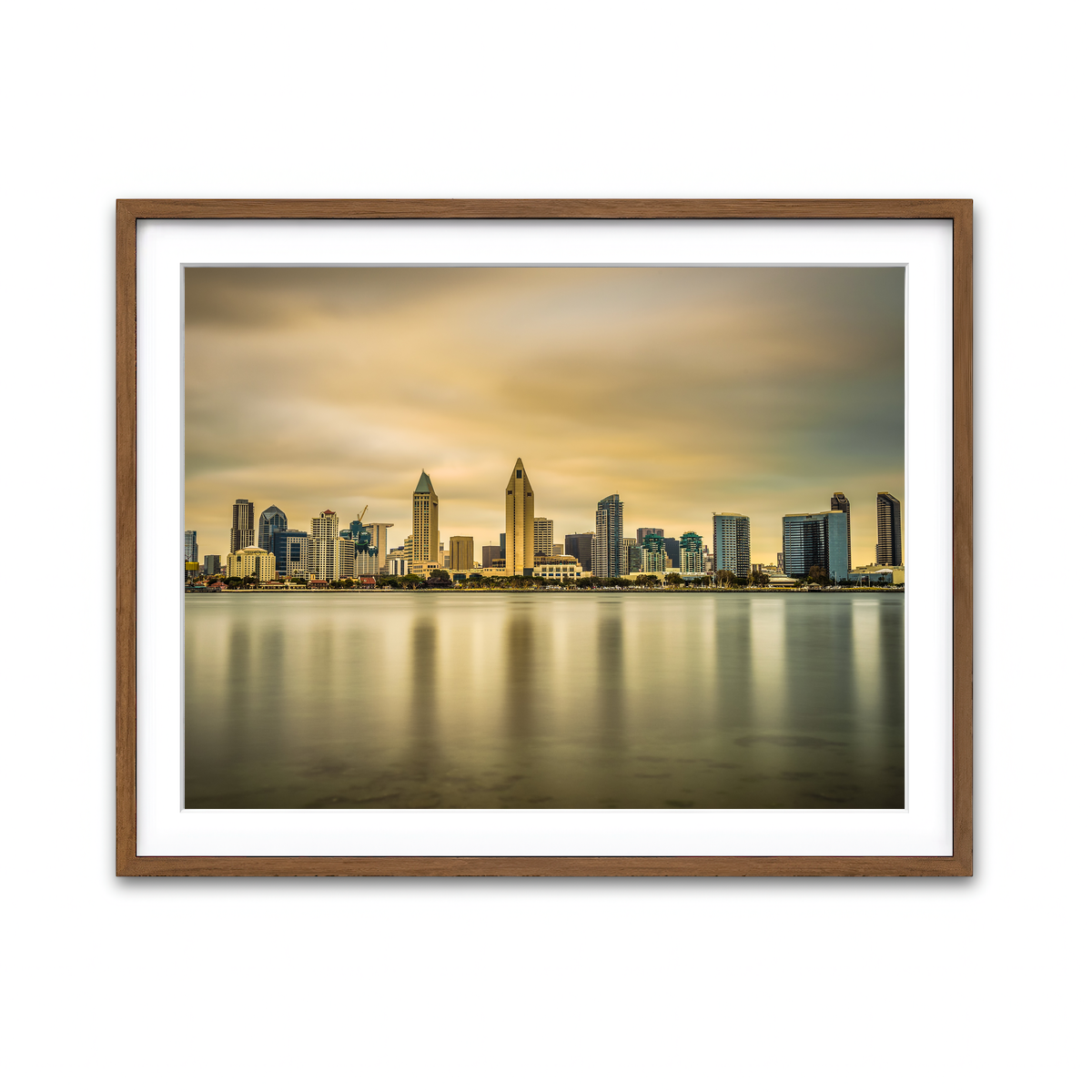 Framed Print 4x3 Walnut