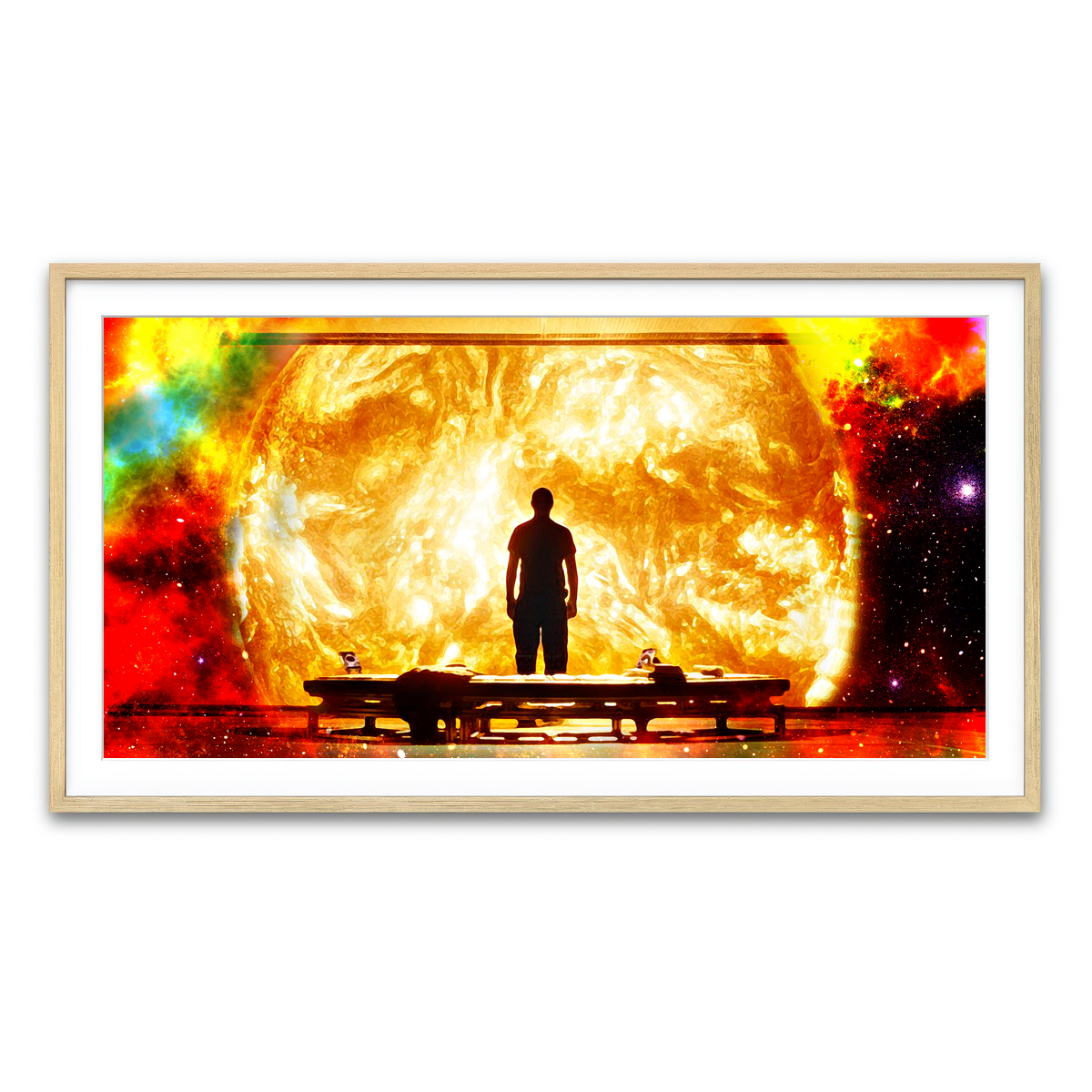 Framed Print 2x1 Natural