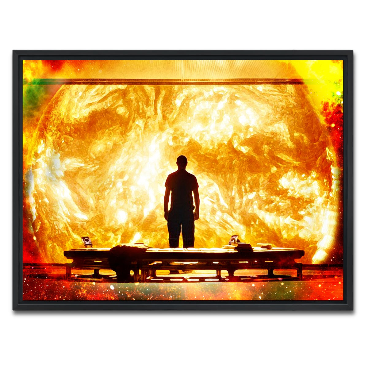 AUTO-MOCKUP WHITE | Sunshine | 1 Piece | Black Framed Canvas | group=4x3