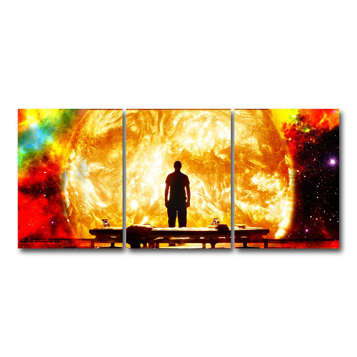 AUTO-MOCKUP WHITE | Sunshine | 3 Piece | Gallery Wrap Canvas | group=18x24