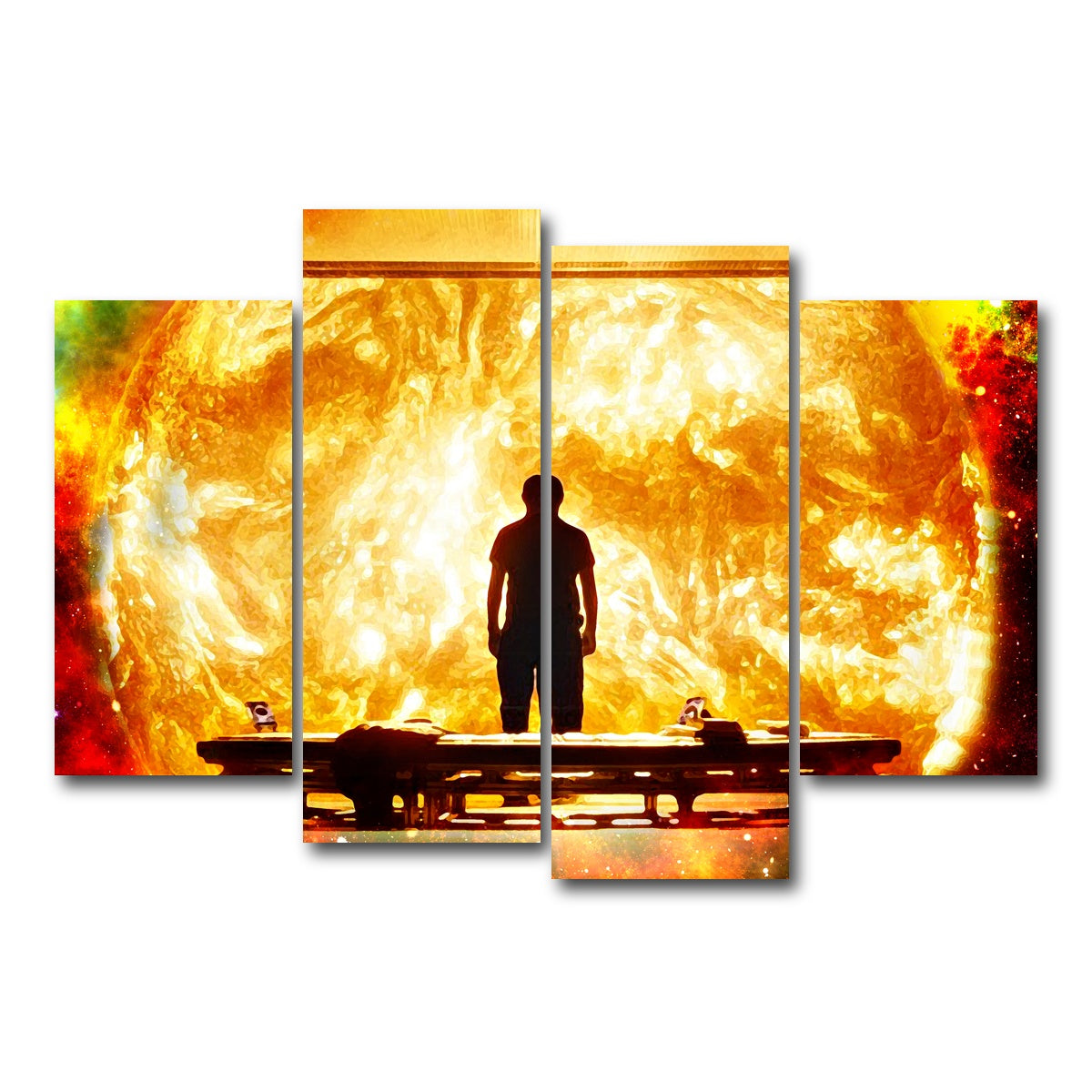 AUTO-MOCKUP WHITE | Sunshine | 4 Piece | Gallery Wrap Canvas | group=4_short